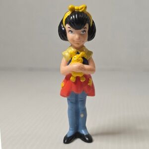 Wendy's Anne-Marie PVC Figure 3" Multicolor Fair 1989 All Dogs Go To Heaven